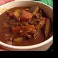 よしろうm's cooksnap of when they made 煮物の残り煮汁で茄子トマトキーマカレー.