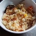 みゃじま's cooksnap of when they made 離乳食・幼児食☆納豆チャーハン.