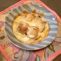 たぬたぬ～'s cooksnap of when they made 葱とシメジのホタテチーズ焼き.