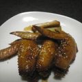 あさしし's cooksnap of when they made 手羽先とねぎの黒酢煮.
