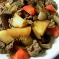 ゆかりーにゃ's cooksnap of when they made ♪肉じゃが風炒め♪.