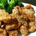 おたぬねこ's cooksnap of when they made 本格味☆辛子鶏唐揚げ.