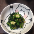 アイスは2コまで's cooksnap of when they made ♤オクラとほうれん草のお浸し♤.