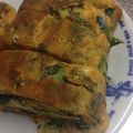 mmmm123's cooksnap of when they made ママのほうれん草入りだし巻き卵.