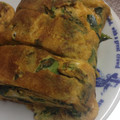 mmmm123's cooksnap of when they made ママのほうれん草入りだし巻き卵.