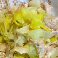 チャリpan's cooksnap of when they made 春キャベツと鶏ささ身の中華和え.