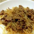 mariko1713's cooksnap of when they made あっさり味♪うちの牛丼.