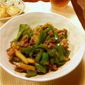 タケぽちゃん's cooksnap of when they made 安くて本格的 ☆ジャガポテ青椒肉絲.