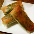 Klunaria's cooksnap of when they made ヘルシー春巻☆豆腐梅しそチーズ入り.