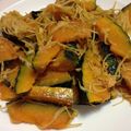 さなぺい14's cooksnap of when they made かぼちゃの明太子バター炒め＊＊*。。.