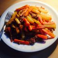 maria88's cooksnap of when they made じゃが芋とひき肉の醤油炒め煮.