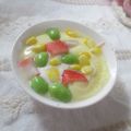 miyuki12's cooksnap of when they made ミックスベジタブルで簡単茶碗蒸し♪.