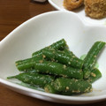 わちこ0916's cooksnap of when they made 母から伝わる☆基本のいんげんのゴマ和え.