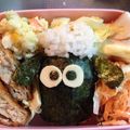 たにたーに's cooksnap of when they made 簡単♡ひつじのショーンおにぎり☆キャラ弁.