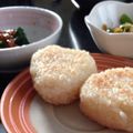 天パパ's cooksnap of when they made フライパンで簡単シンプル焼おにぎり.