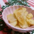 赤い電話's cooksnap of when they made ノンシュガー☆リンゴのソテーほんのり塩麹.