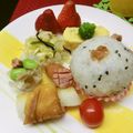 ミッキーアン's cooksnap of when they made お弁当に❤シュウマイde白いお花.