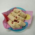 yumi助's cooksnap of when they made 簡単30分で☆ミニウィンナーロール.