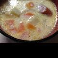 ちーーー！'s cooksnap of when they made おいしい～♪アサリのクリームスープ♪.