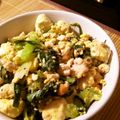 ふぃーび's cooksnap of when they made 豚と青梗菜の梅たまごとじ丼.