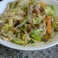 ようよう８４'s cooksnap of when they made 父の味　キャベツと玉子の野菜炒め.