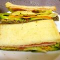 ハートキャンディ's cooksnap of when they made ハムとクリームチーズのサンドイッチ＊.