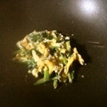 shohちゃん's cooksnap of when they made あと一品ってときに☆ほうれん草と卵炒め.