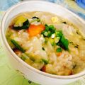 imoky's cooksnap of when they made からだほかほか・風邪引きさんに【葱いっぱいのおじや】.