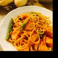 やまあらママ's cooksnap of when they made サーモンのトマトクリームパスタ.