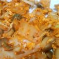 くらぽっぽ's cooksnap of when they made しめじとキムチの卵とじ.