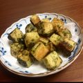 ◇あーちゃん◇'s cooksnap of when they made 簡単！高野豆腐の青のり揚げ.