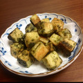 ◇あーちゃん◇'s cooksnap of when they made 簡単！高野豆腐の青のり揚げ.