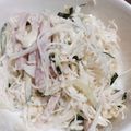 maioki's cooksnap of when they made 低糖質？ポテサラでなく春雨deサラダ.