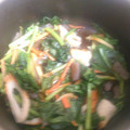 働くともママ's cooksnap of when they made ★☆ほうれん草と蒟蒻のオｲｽﾀｰ炒め☆★.