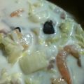 みゅううぇん's cooksnap of when they made ベーコンと白菜入りクラムチャウダー.