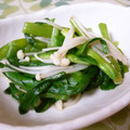 sumirenore's cooksnap of when they made あっという間・・えのきとニラのピリ辛炒め.