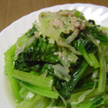 かき氷's cooksnap of when they made もやしと小松菜のうまあじ炒め.