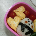 サーフブレイド's cooksnap of when they made お弁当に♪うちの定番!ハートの卵焼き☆.