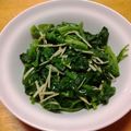 うのっこリー's cooksnap of when they made 簡単‼中華風ほうれん草のおひたし♫.