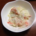 りゅりゅはな's cooksnap of when they made 白菜とカニカマのサラダ.