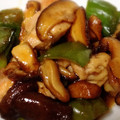 リョココココ's cooksnap of when they made 鶏と椎茸の中華炒め.