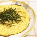 nasubeam's cooksnap of when they made 山芋＆鮭フレの鉄板焼き♪.