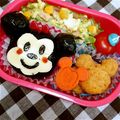 yu-ta03's cooksnap of when they made 簡単にミッキーミニー♬キャラ弁.