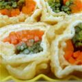 ゆかぽん1966's cooksnap of when they made 春だね～✿わらびの油揚げ巻き✿.