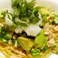 ★mayo★'s cooksnap of when they made ツナとアボカドパスタ 〜わさび風味〜.