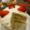 辺辺辺's cooksnap of when they made 速くて簡単スポンジケーキ.