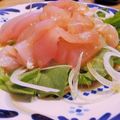 ym15's cooksnap of when they made マグロ切り落としで☆ごちそうカルパッチョ.