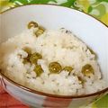８４ers's cooksnap of when they made 簡単！グリンピースの豆ごはん。。。.