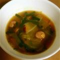 吏恵ちん's cooksnap of when they made 簡単♪豚肉とニラと他野菜のカレースープ♪.