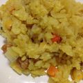 げらみん's cooksnap of when they made 簡単カレーピラフ.